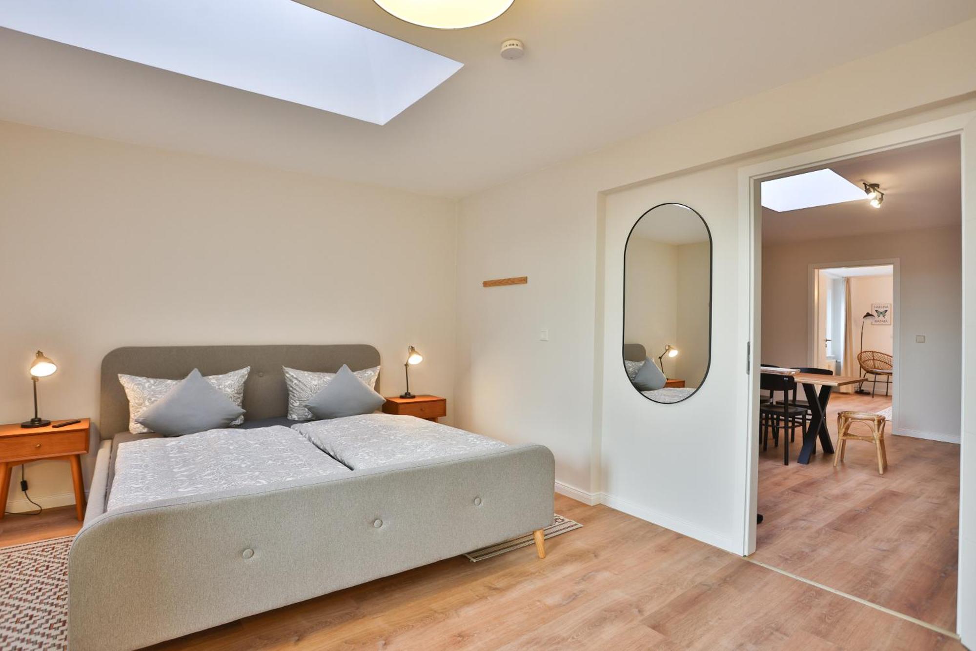 שטראלסונד Apartments Am Bahnhof חדר תמונה