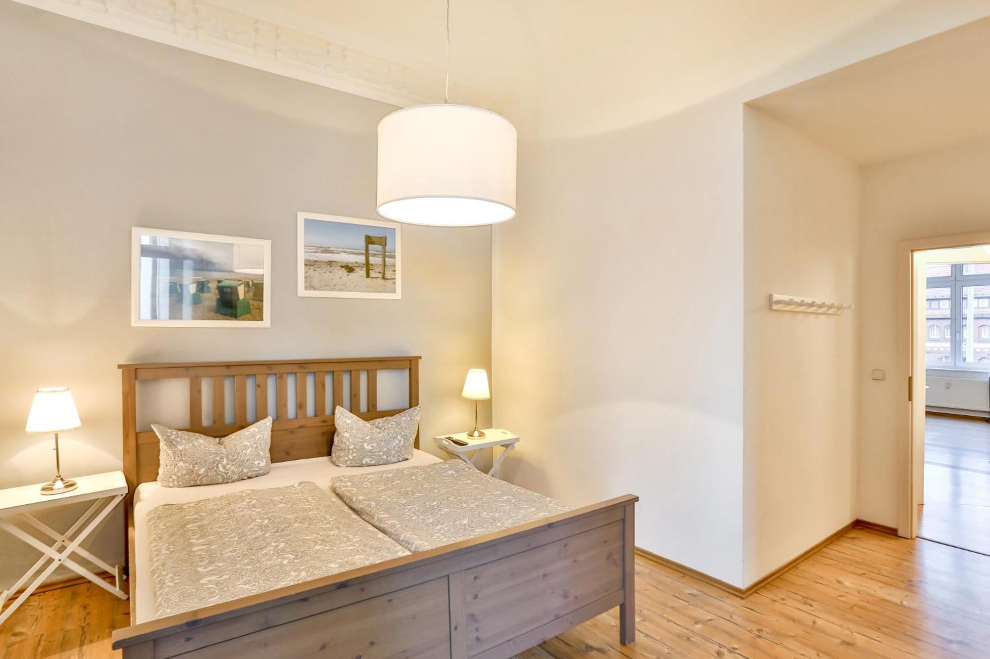 שטראלסונד Apartments Am Bahnhof חדר תמונה
