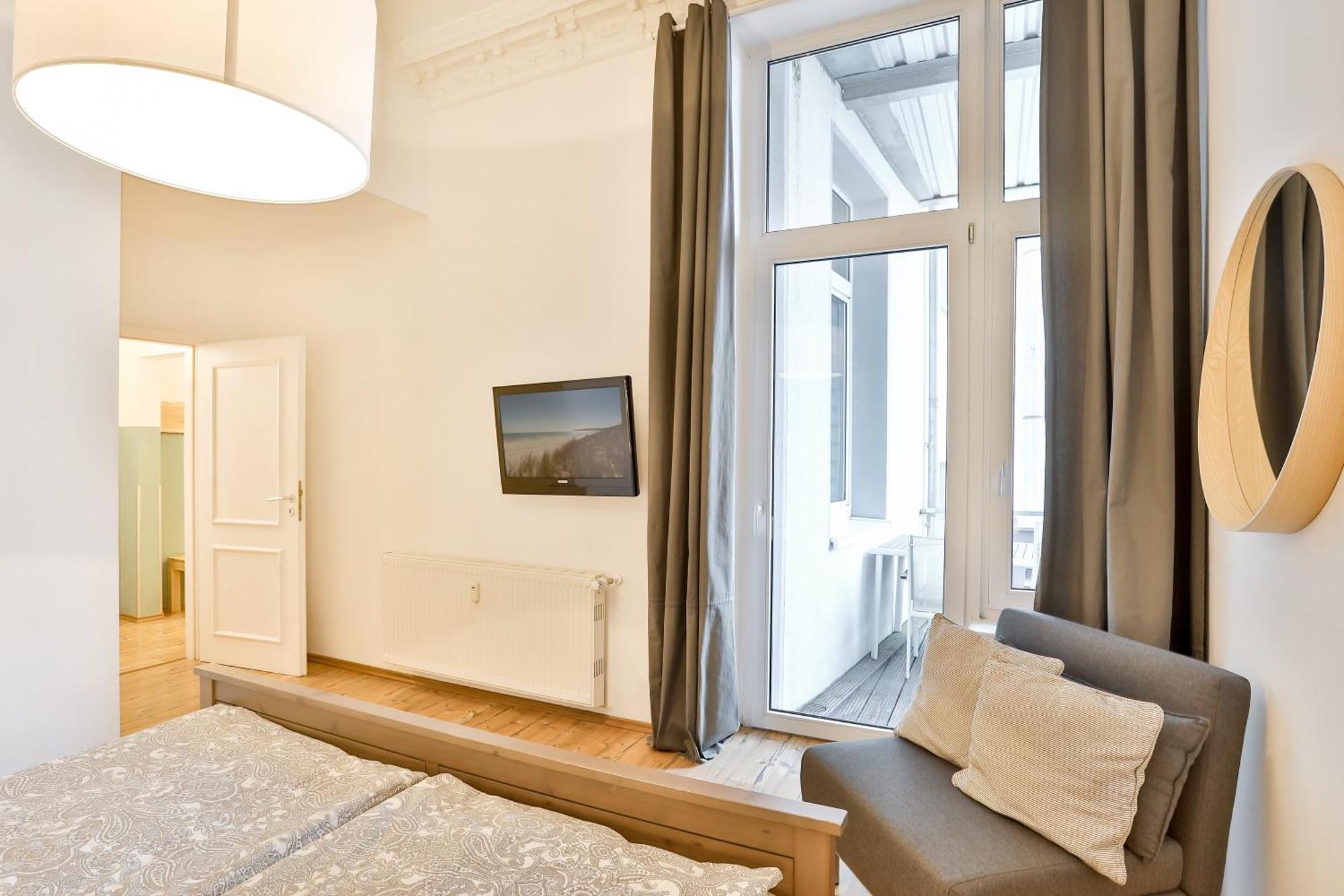 שטראלסונד Apartments Am Bahnhof חדר תמונה