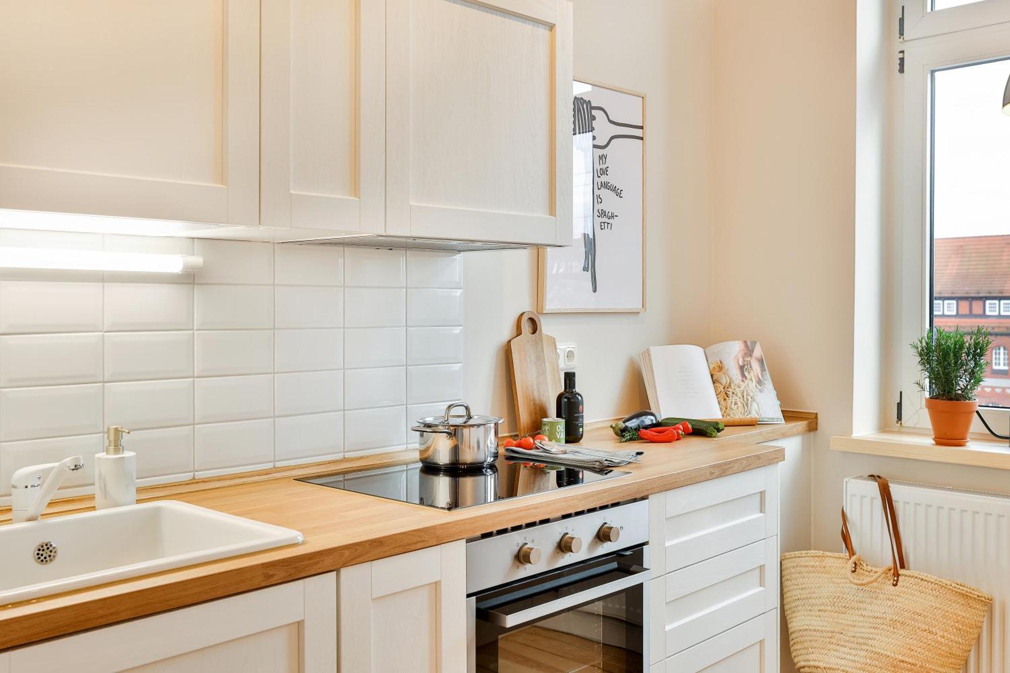 שטראלסונד Apartments Am Bahnhof חדר תמונה